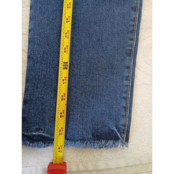Old Navy Women’s Jeans 14 Tall High Rise Curvy O.G Straight Button Fly - Picture 11 of 16